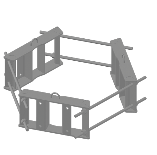 Light Weight Ring Mount 3-Sector